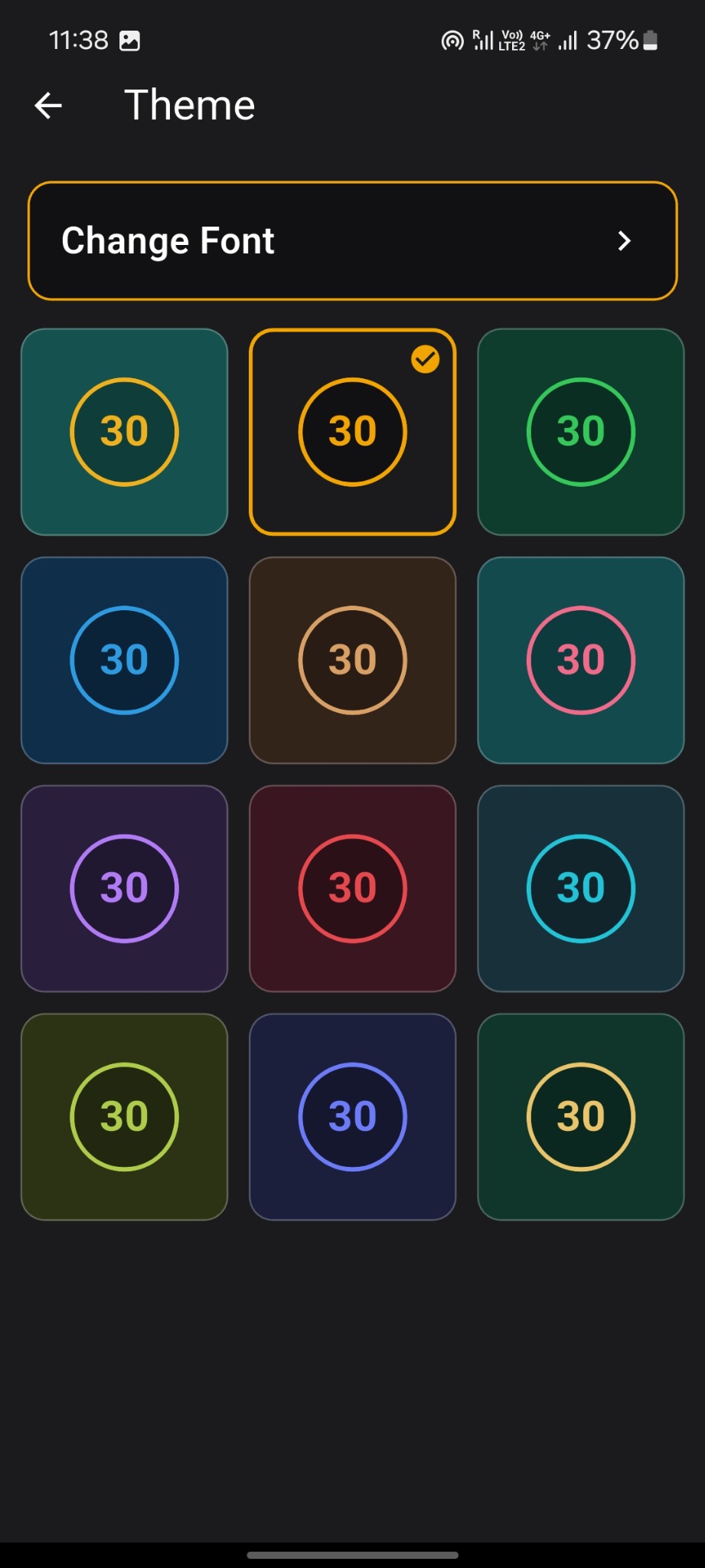 Tasbih Counter activity and progress